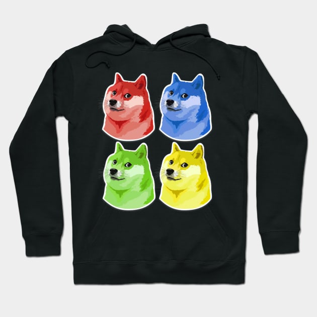 Doge Color Hoodie by The Libertarian Frontier 